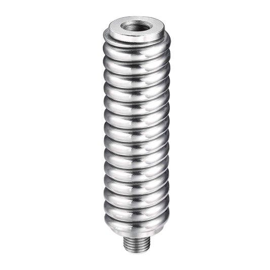 Bingfu CB Antenna Spring Heavy Duty Stainless Steel Compatible with Vehicle Truck Van RV Motorhome Matine Boat Mobile CB Radio Antenna Mount Up to 60"
