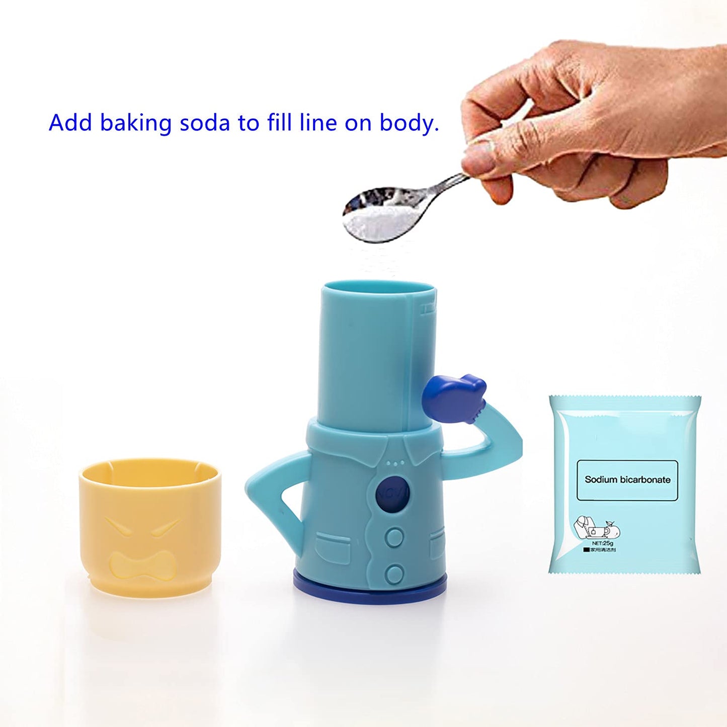 Fridge Odor Remover Cool Mama, Chilly Mama Freezer Odor Freshener Remover, Just Add Baking Soda, Fridge Chilly Mama Baking Soda Odor Absorber