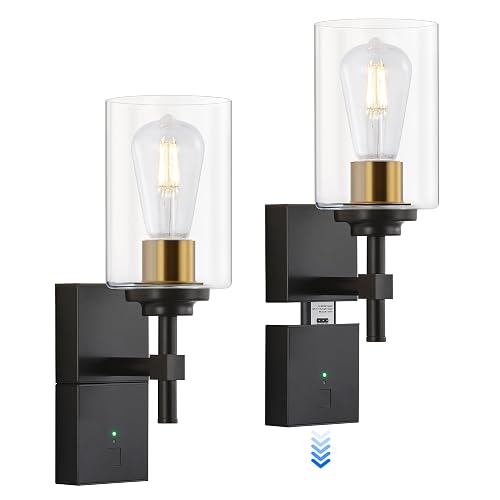 Shuqing Wall Sconces Set of Two,Rechargeable Battery Pack,Remote,28-Hours