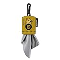 SPUDZ Classic Microfiber Lens Cleaner - Clip-On Pouch, Washable - for Binoculars, Scopes, Glasses, Screens | Doge Coin, 6 x 6 Inch (2-Pack)