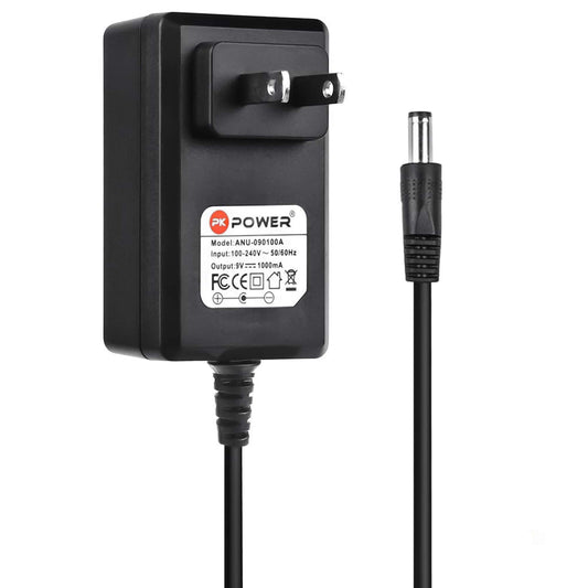 PKPOWER 9V 1A Guitar Pedal Power Supply, AC DC Adapter 5.5mm x 2.5mm Tip Negative Center for Skyline Series and Ampero Mini Stomp, Effects Pedal…