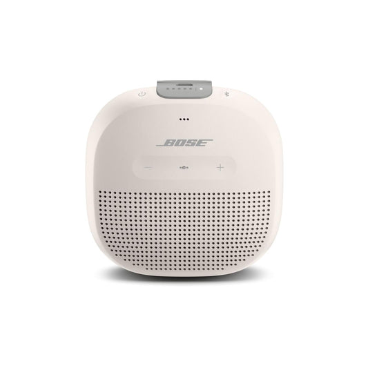 Bose SoundLink Micro Portable Bluetooth Speaker w/ Microphone - White Smoke (Renewed)