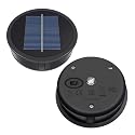 AA 600mAh Solar Lights Replacement Top Parts, Solar Panel for Outdoor Garden Lanterns or DIY Solar Lantern Warm White LED (1Pack)