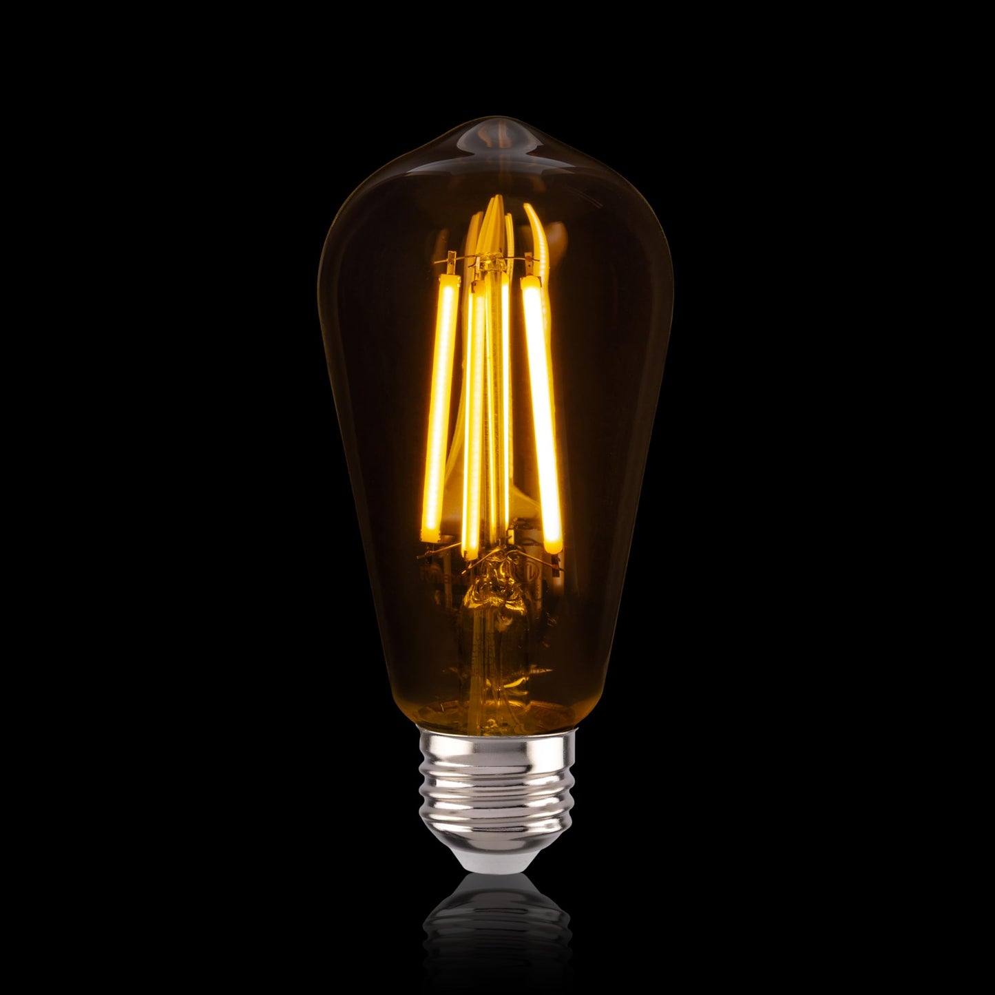 Maxlite F10ST19DLED927/JA81 10W ST19 Dimmable LED Bulb Enclosed Clear Filament, JA8 Listed - CRI 90, 2700K, LED Light Bulb, 100W Equivalent, 1100