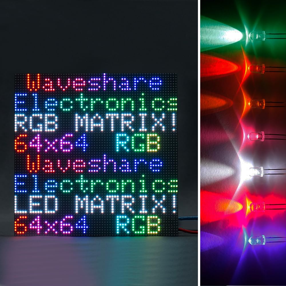 GuuYebe LEDs, Single LED Light LED Diode Lamp DIY Kit 3mm 10 Colors 10PCS