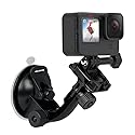 Sametop Suction Cup Mount Compatible with Gopro Hero 13, 12, 11, 10, 9, 8, 7, 6, 5, 4, Session, 3+, 3, 2, 1, Hero (2018), Max, Fusion, DJI Osmo Action