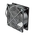NavePoint 19 Inch Rack Mount AC Fan, Quiet 120mm Server Rack Fan, 4.7 Inch Length, Black