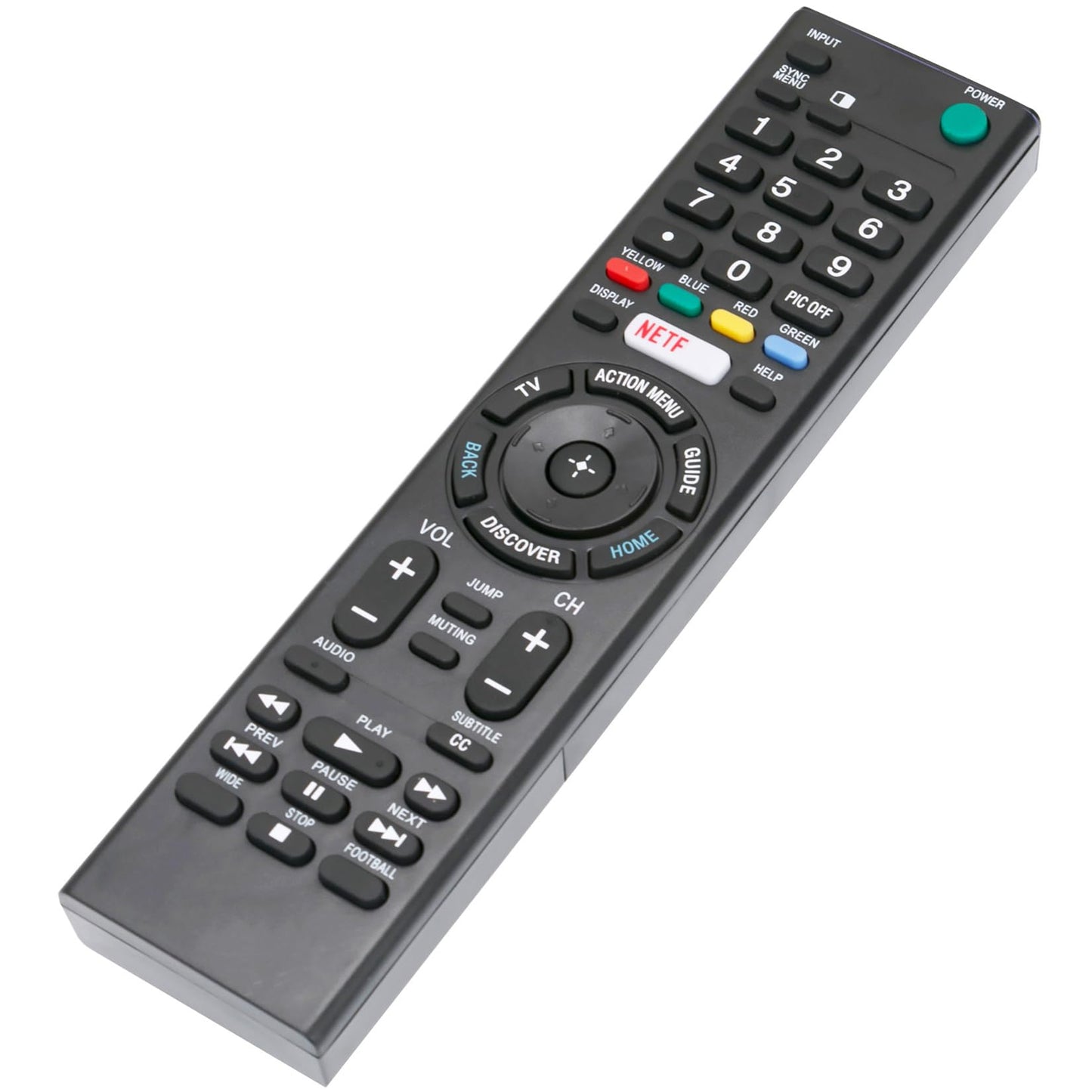 RMT-TX100U Replaced Remote fit for Sony Bravia TV XBR-65X890C XBR-55X890C XBR-55X850C XBR-49X830C XBR-43X830C XBR-75X880C KDL-75W850C KDL-65W850C