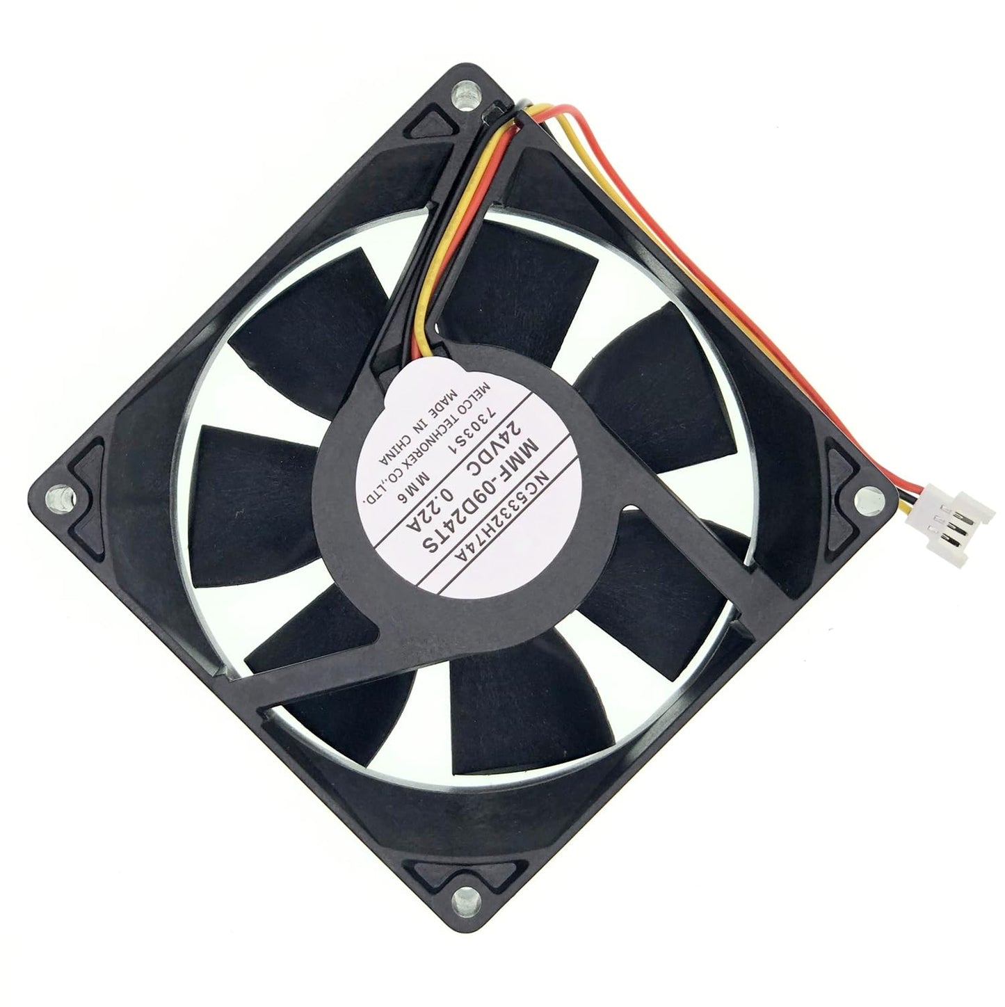NC5332H74A MMF-09D24TS-MM6 Cooling Fan 24V 92mm - 0.22A 9225 3-Wire Inverter Cooling Fan