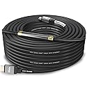Postta HDMI 2.0V Cable(100 Feet) with Built-in Signal Booster-Support 3D,1080P,Ethernet,Audio Return-1 Pack(Grey)