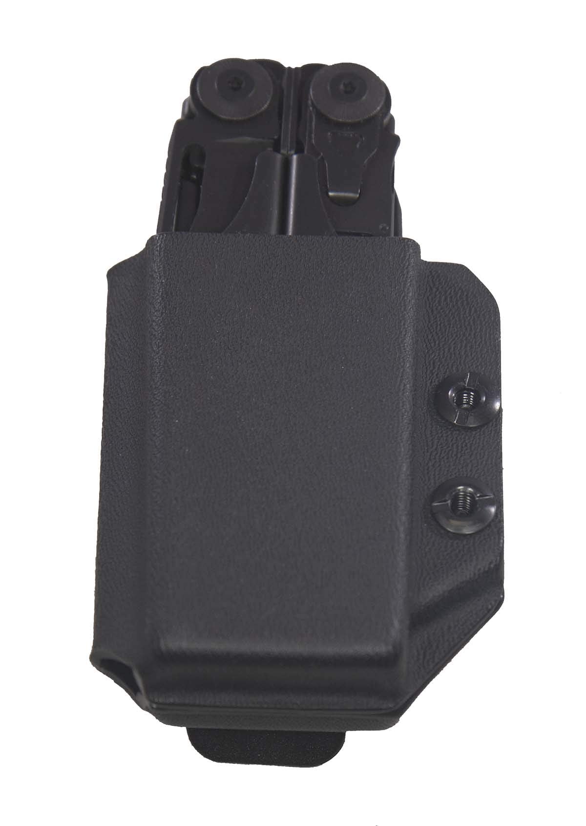 FDO Industries Kydex Sheath compatible with Leatherman Surge -Made in USA-(Black)