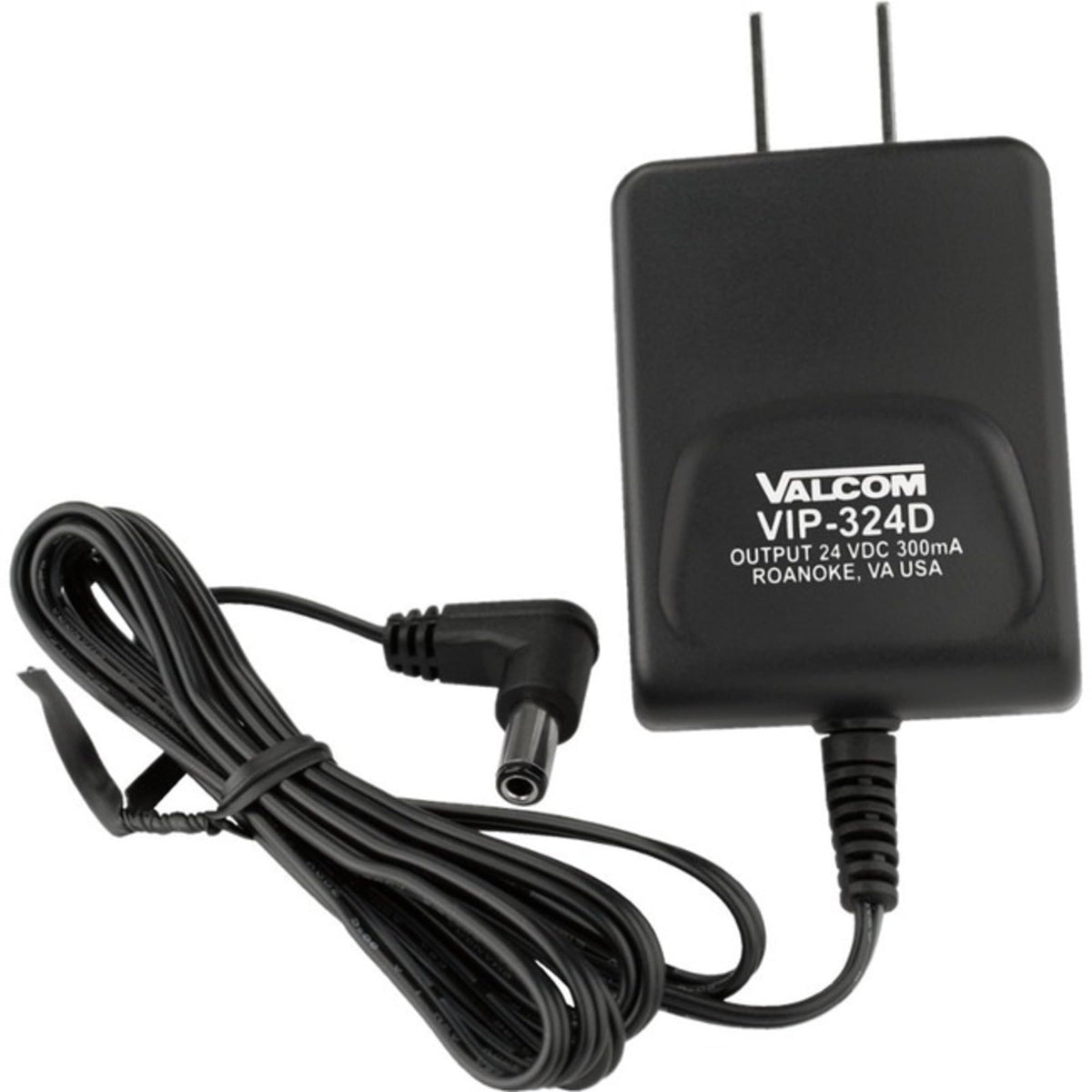Valcom - VIP-324D - Valcom AC Adapter - 120 V AC, 230 V AC Input - 24 V DC/300 mA Output