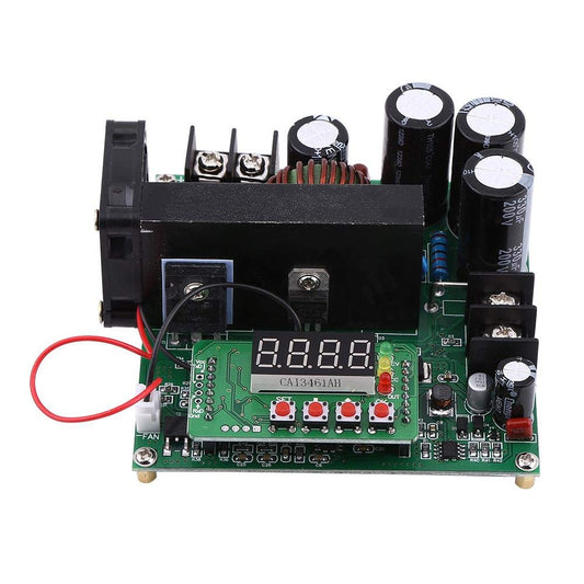 Akozon Boost Module, 900W DC High Control Boost Converter DIY Voltage Module Regulator