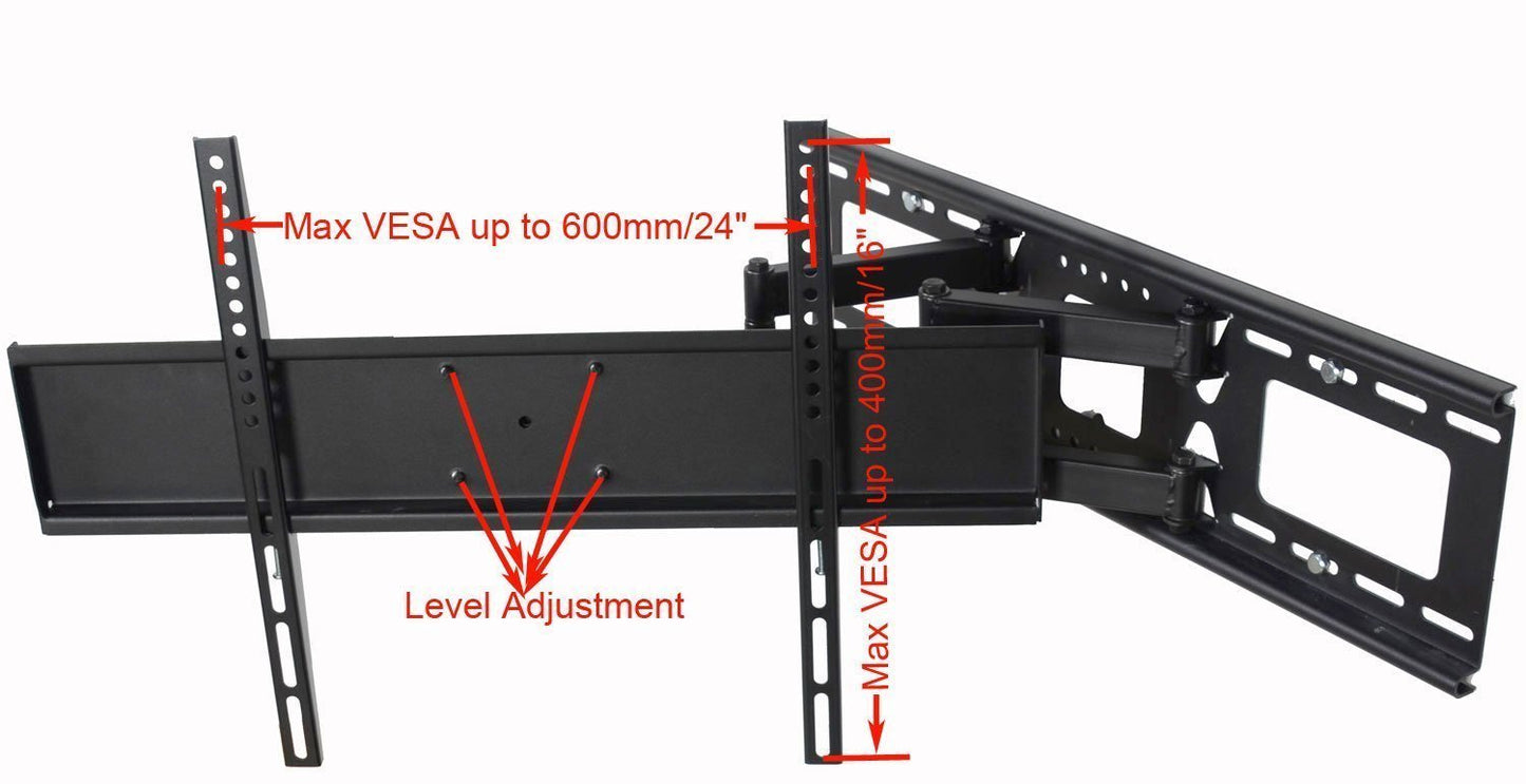 VideoSecu TV Wall Mount Bracket for Westinghouse 40" EU40F1G1 UW40T 42" DWM42F2G1 46" DW46F1Y2 DW46F1Y1 UW46T DWM48F1Y1 DWM48F1A1 UW48T DWM50F3G1