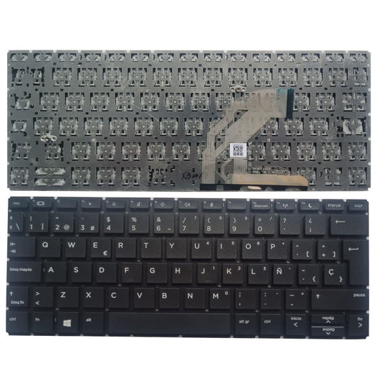 Laptop Replacement Keyboard Compatible for HP Probook 430 G6 435 G6 Spanish Layout