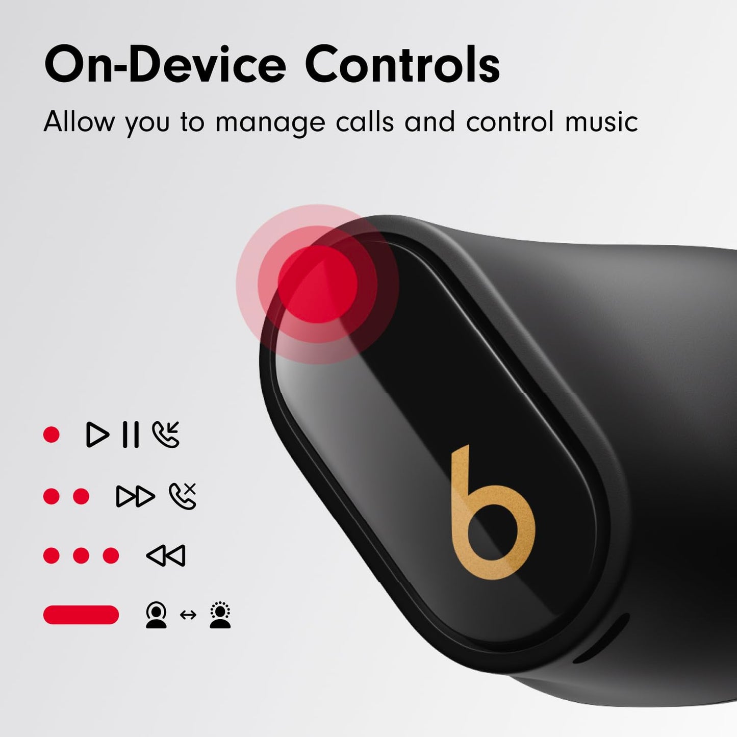 Beats Studio Buds + | True Wireless Noise Cancelling Earbuds, Enhanced Apple & Android Compatibility, Built-in Microphone, Sweat Resistant Bluetooth