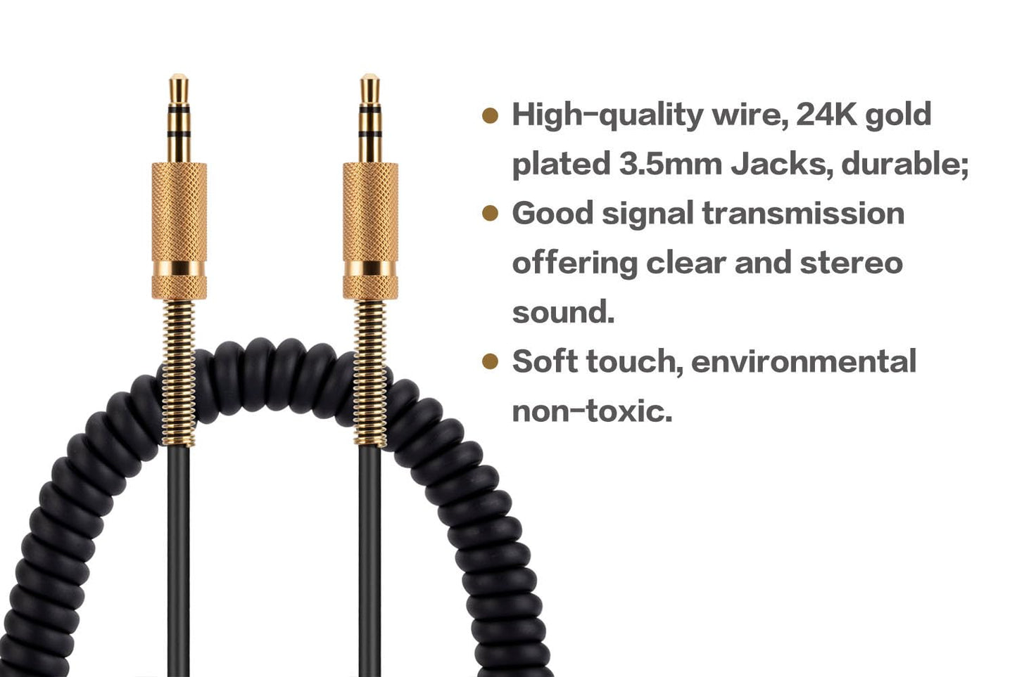 MARSHALL Replacement Audio Cable, Compatible with Woburn1/2, Major1/2/3, STOCKWELL1/2, Stanmore1/2, Kilburn1/2, Acton1/2, Tufton, Uxbridge Speakers…