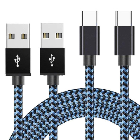 PS5 Controller Charger Charging Cable 2 Pack 10FT Type C to USB A Data Cord High Speed Sync Wire for PlayStation 5 DualSense, Xbox Series S X Core