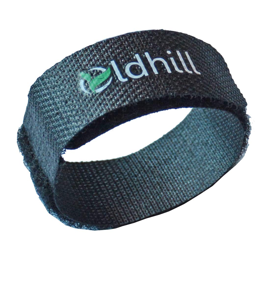 Oldhill Hook and Loop Fastening Straps (50 Pack) - Black