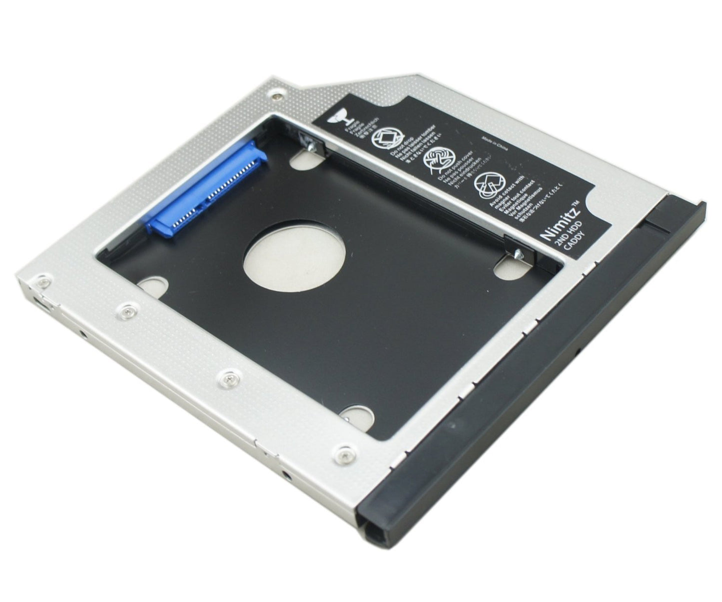 Nimitz 2nd HDD SSD Hard Drive Caddy Compatible with ASUS Ultrabooks Replace 9.5mm Optical Drive