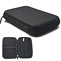 CableVantage 2.5" External Hard Drive Disk Case Portable Power Bank External Battery Bag Hand Carry Zipper Travel Earphone Charege Cable HDD Pouch