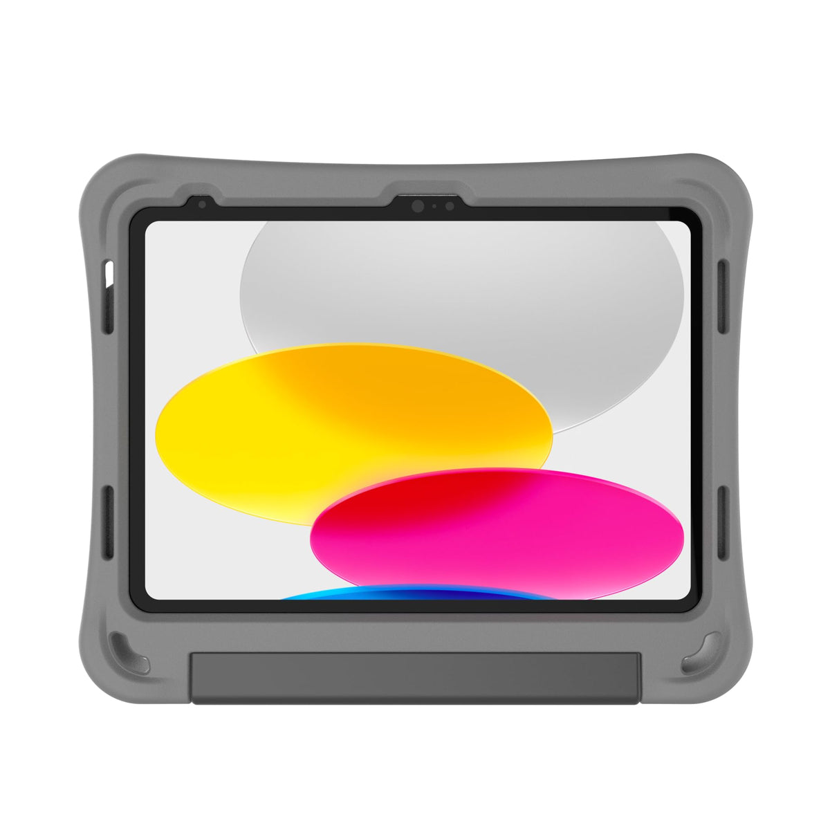 Brenthaven Bounce Rugged iPad Case Fits ONLY Apple 11th Gen 2025 & 10th Generation 2022 (10.9-inch) Drop Tested Cover - Gray