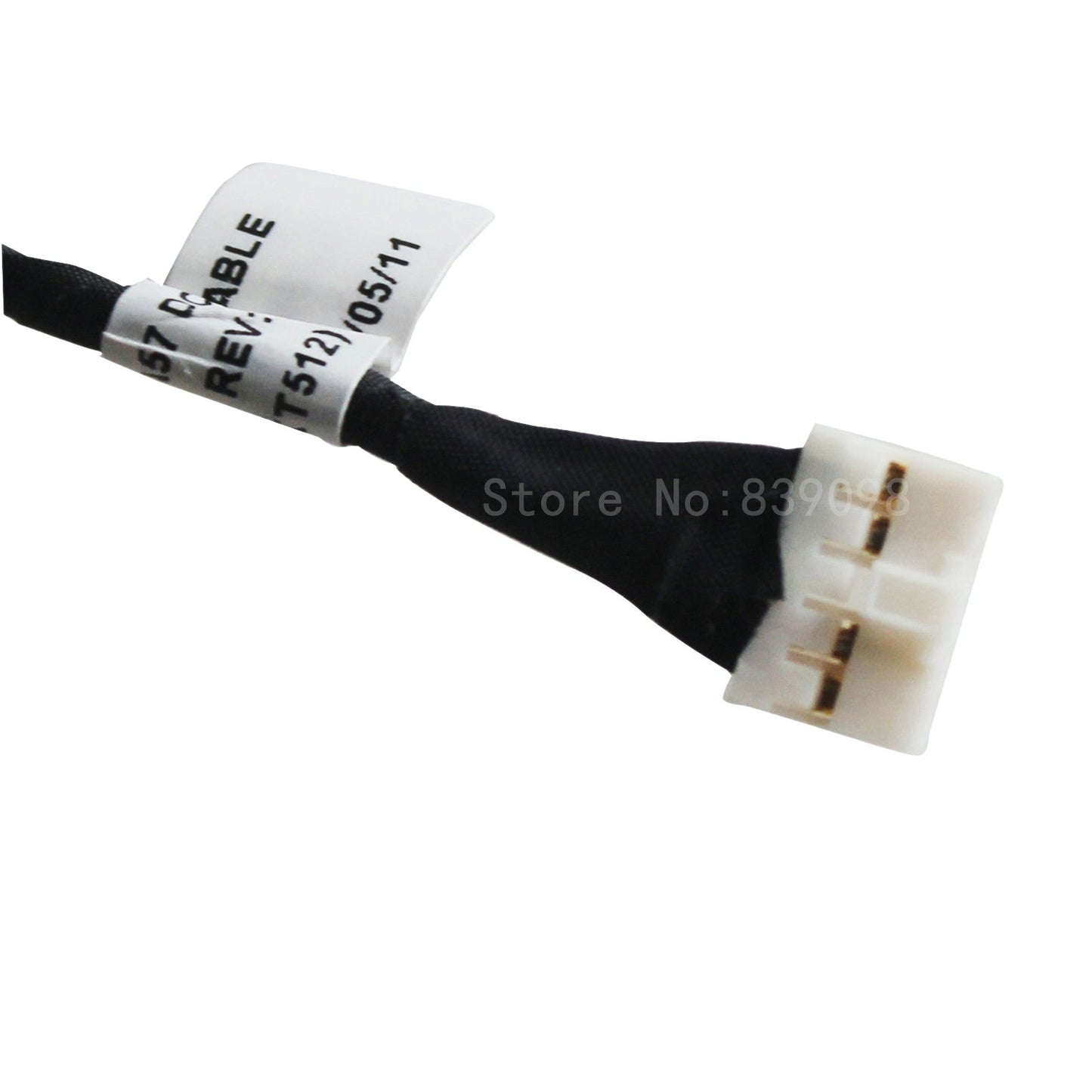 GinTai DC Power Jack with Cable Socket Plug Charging Port Replacement for Lenovo Ideapad Z570-1024AXU Z570-1024AYU, 3pcs