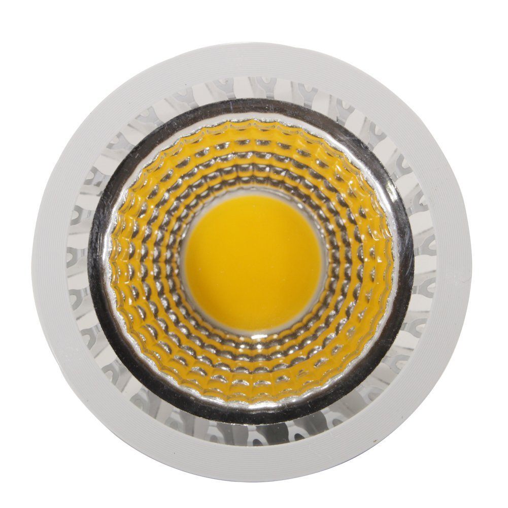 GU10 LED Bulbs GU10 5W COB LED Bulbs Spotlight Bulb GU10 Base 5W 110V Not Dimmable,5W (Equivalent to 35W Halogen Bulb),Warm White 3000K,6 Pack
