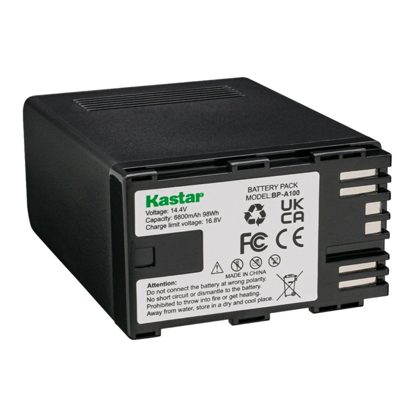 Kastar BP-A100 Battery 1 Pack and Dual D-Tap Charger for Canon EOS C70 Cinema Camera (RF Lens Mount), EOS C700 PL 4K Cinema PL C 700 Camcorder, Canon