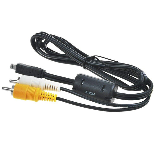 AV A/V Audio Video TV-Out Cable for Panasonic DMC-FX35 DMC-FX37 DMC-FX50 DMC-FX100 DMC-FX150 DMC-FX500 Camera