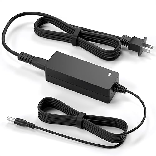 Replacment for LG Monitor Power Cord 19V DC Power Supply for LG Electronics 27" 24" 23" 22" 20" 19" LCD LED HD TV Monitor Widescreen Power Adapter…