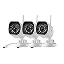 Zmodo1080p Indoor/Outdoor Camera ,Wireless ,WiFi, Night Vision, Motion Detection, Cameras for Home Security, Human/Pets/Vehicles Detection