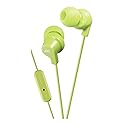 JVC in-Ear Headphones with Microphone (Green) (JVCHAFR15G)