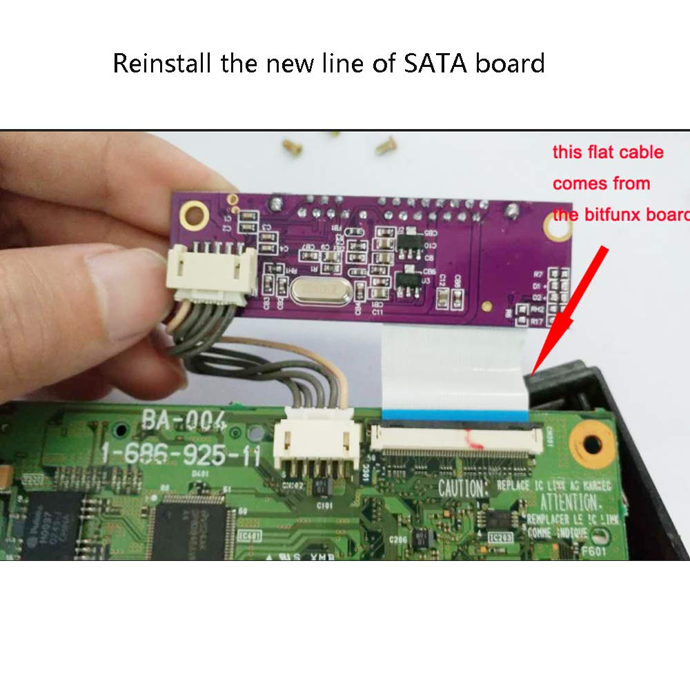 WSDMAVIS 1 Pcs Upgrade SATA Adapter Hard Disk Adapter Board for PS2 Hard Network Adapter