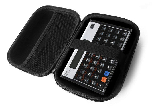FitSand Hard Case for HP 12C Platinum Calculator Travel Zipper Carry EVA Hard Box