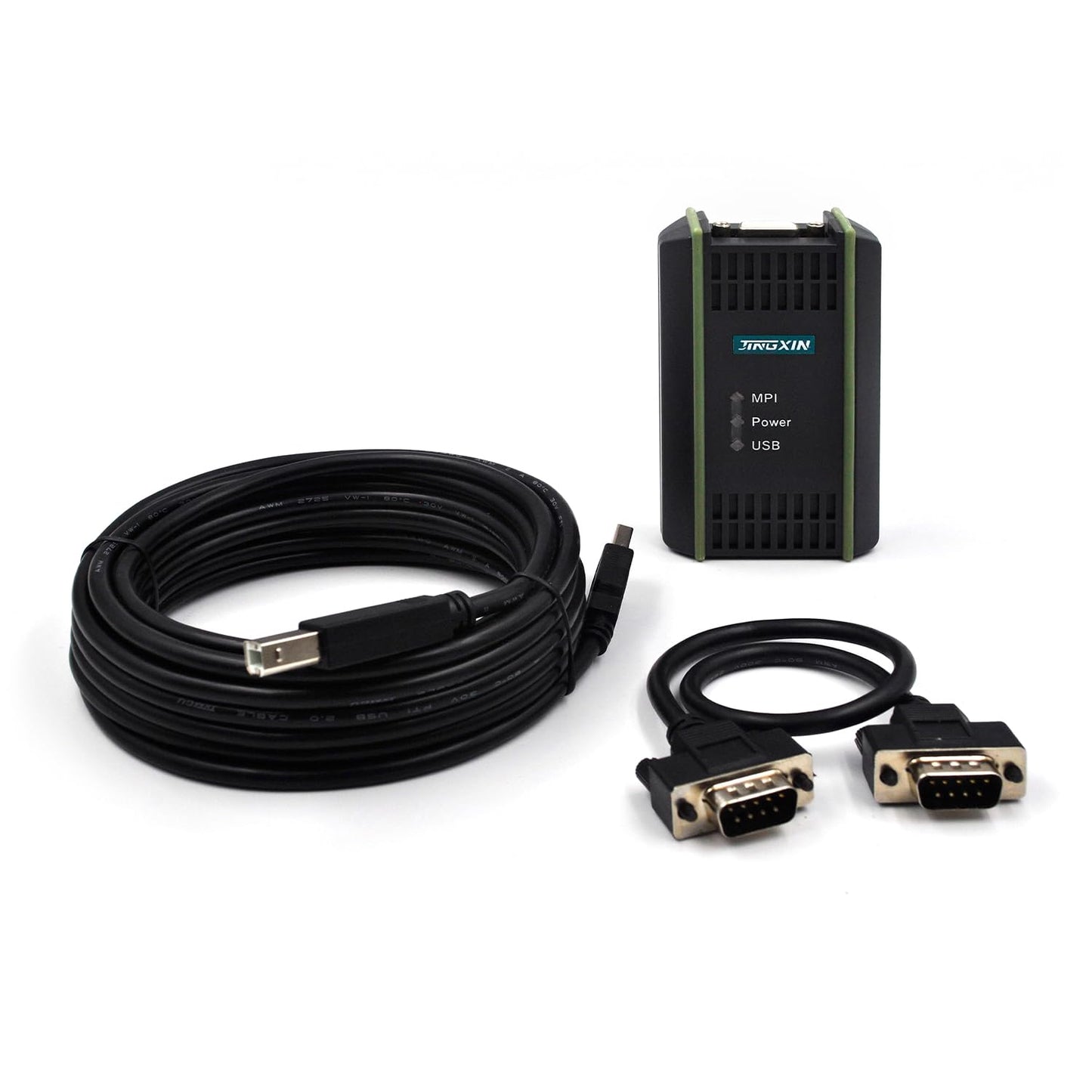 Zhupoub PLC Programming Cable Interface Applicable to Siemens S7 200/300/400 ET200 and 840D CNC, 6ES7972-0CB20-0XA0 USB-MPI+ PC USB-PPI