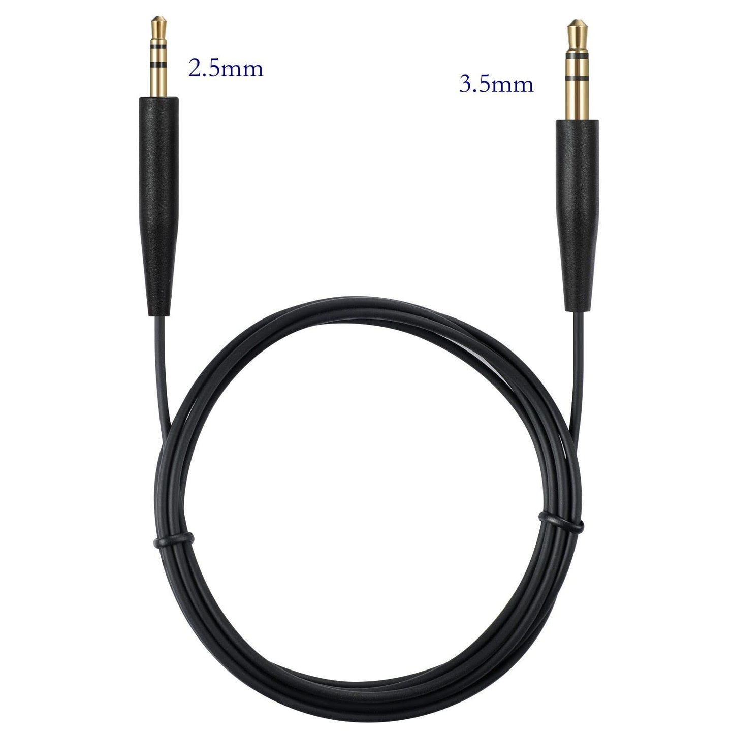 EARLA TEC Replacement Audio Cable Cord, Extension Wire 3.5mm to 2.5mm for Bose QuietComfort QC45 QC35II QC35 QC25 NC 700 Soundlink Soundtrue
