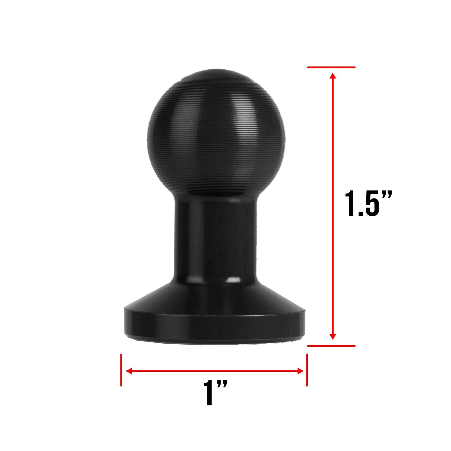 Tackform Aluminum Tripod Adapter with 1/4"-20 Hole and 20mm Ball
