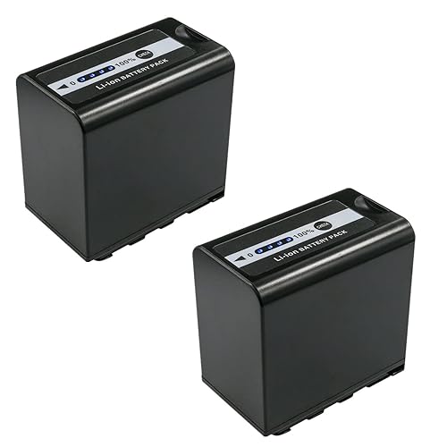 Kastar AG-VBR89G Battery 2-Pack Replacement for Panasonic AJ-UX90, AJ-UX180, HC-X1, LUMIX BGH1 Cinema 4K Box Camera, AG-VBR59, AG-VBR89G, AG-VBR118G