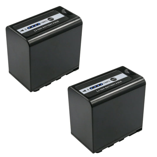 Kastar AG-VBR89G Battery 2-Pack Replacement for Panasonic AJ-UX90, AJ-UX180, HC-X1, LUMIX BGH1 Cinema 4K Box Camera, AG-VBR59, AG-VBR89G, AG-VBR118G