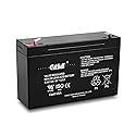 Casil Emergency Light Battery 6v 12ah CA6120 Sealed Lead Acid AGM with F2 Terminal for 6v Emergency Light Battery