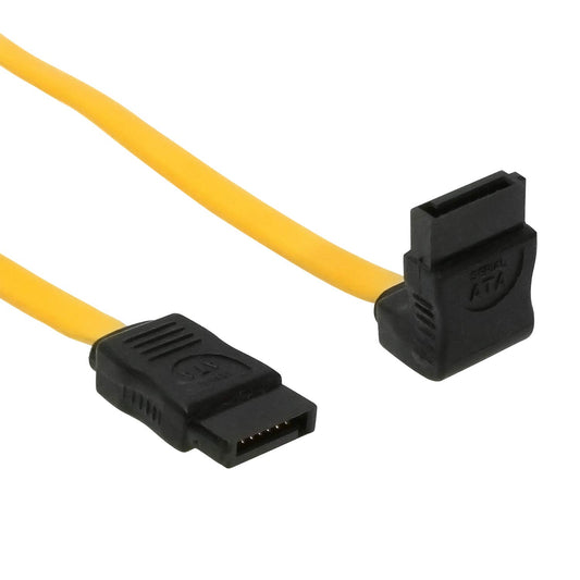 SATACables 9in SATA III 3Gb/s Low Profile Non-Latching Right to Straight