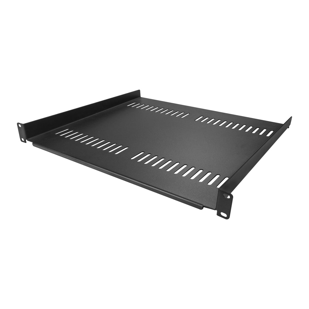 StarTech 1U Vented Cantilever Rack Shelf, 16in, 44lb/20kg (CABSHELF116V)