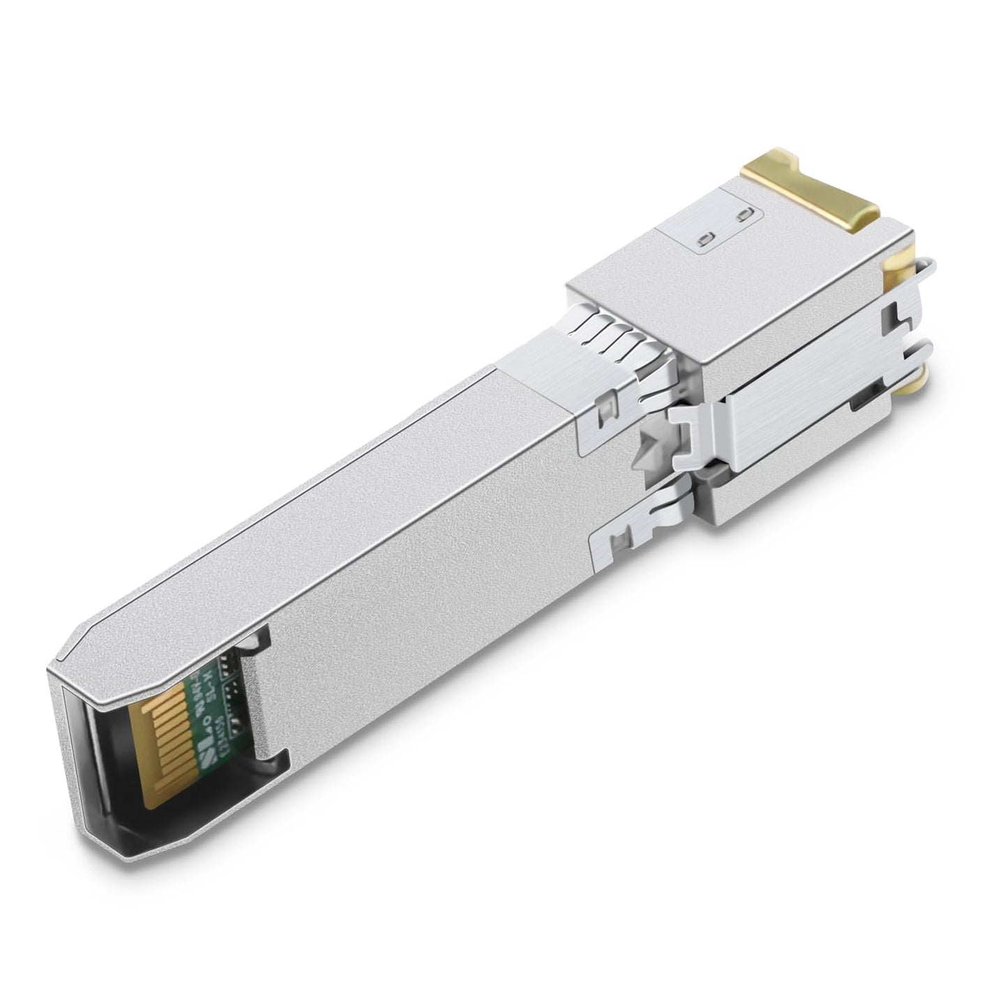 10GBASE-T SFP+ RJ45 Network Transceiver Module, 10Gb SFP to RJ-45 Copper Mini GBIC Low Working Temp Compatible with Cisco SFP-10G-T-S, Ubiquiti, Open