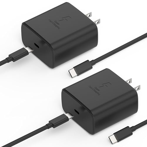 45W USB-C Samsung Super Fast Charger for Galaxy S25, Galaxy Tab S8/S9, Samsung Galaxy Z Fold 4/5, Samsung Galaxy Z Flip 4/5, Samsung Ultra S22/S23/S24