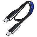 1M Flat USB C to USB C PD 60W Type C Charger Cable for iPhone 17 Air 16 Plus/15 Pro Max,MacBook Air,iPad Pro,iPad Air 5,iPad Mini 6| Galaxy S26 S25