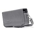MegaGear Leather Camera Case with Strap Compatible with Sony Cyber-Shot DSC-RX100 VII, ZV-1, DSC-RX100 VI, DSC-RX100 V, DSC-RX100 IV, DSC-RX100 III