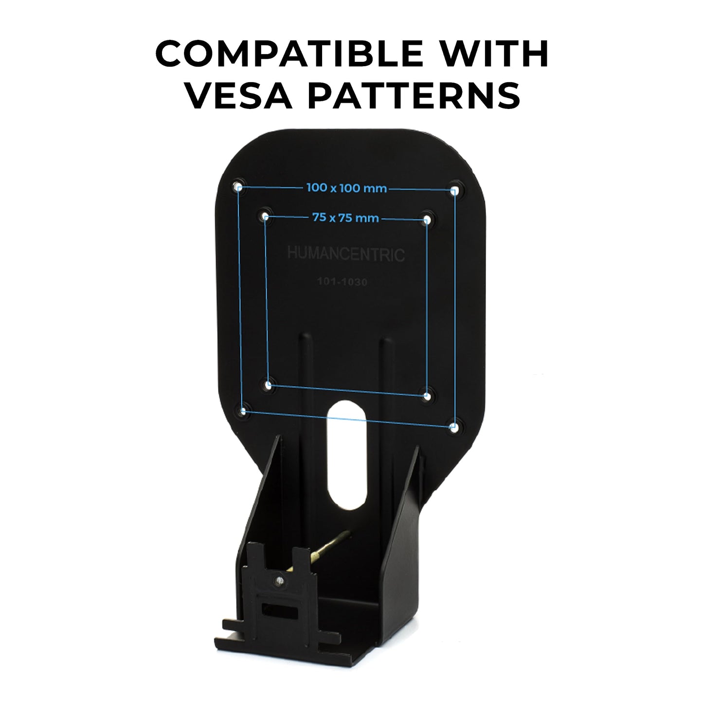HumanCentric VESA Mount Adapter for Acer Monitor XG270HU, G247HYU, G277HU, R240HY Abmidx, Does not fit R240HY bidx, Works with 75x75 and 100x100mm