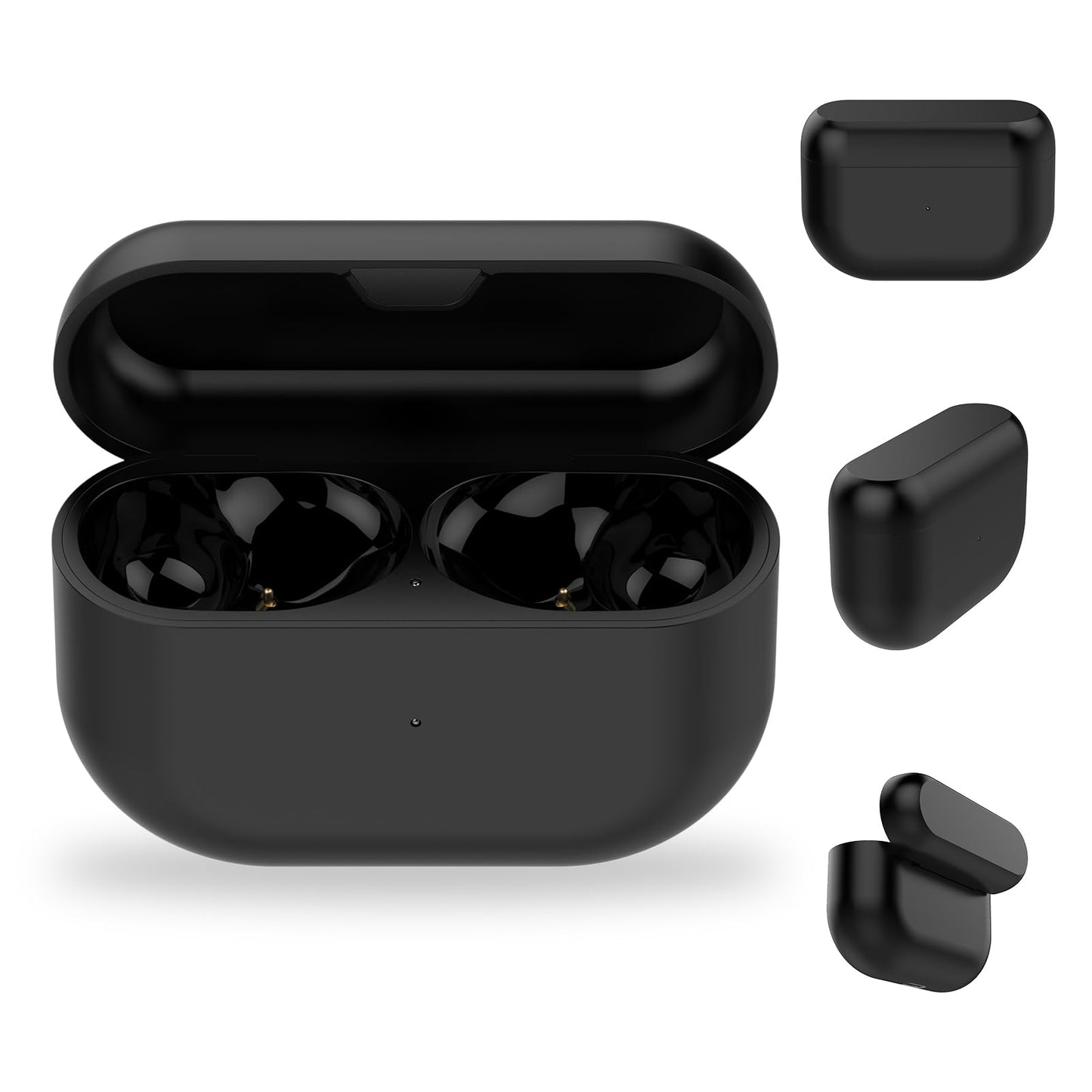 Charging Case Replacement Compatible with Jabra Elite10 and Jabra Elite 10 Gen 2 (Black)