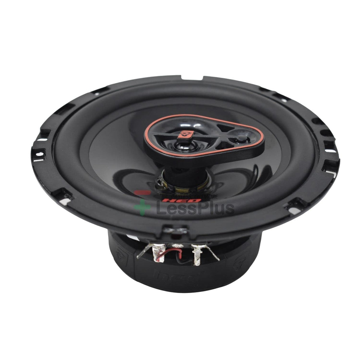 CERWIN-VEGA! HED Series 6.5" 3-Way Coaxial Car Speakers, 4?, 60W RMS/340W MAX Power, Superior Car Audio System, Durable Steel Frame, Graphite Cone, PEI Tweeter for Enhanced Car Speaker H7653